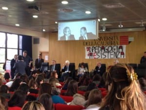 Aula Caldora Convegno Unical - seminario "Mafia, istituzioni e poteri forti"