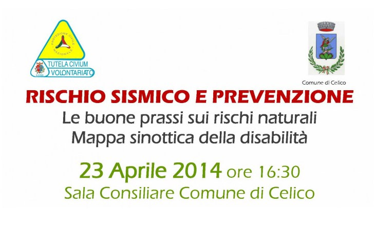 rischio sismico celico
