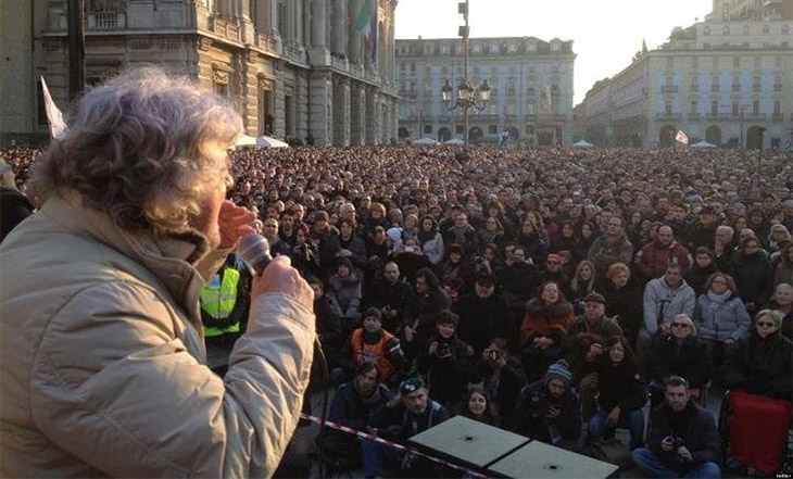 Comizio Beppe Grillo