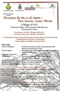 Locandina Due persone, due vite, un solo intento Mario Litrenta, Gustavo Milicchio