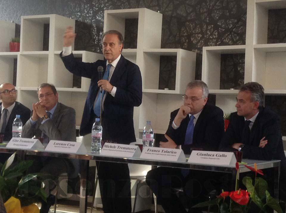 Lorenzo Cesa (UDC) a Cosenza - il 17-05-2014