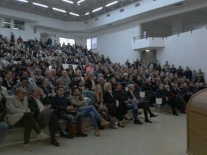 Mario Maiolo candidato al Parlamento Europeo - Incontro a Rende (Cosenza) Auditorium "Giovanni Paolo II" del 30 aprile 2014 - Sono intervenuti al dibattito moderato da Francesca Scrivano: Antonio De Tursni, Luigi Filice, Elisabetta Tripodi e lo stesso Mario Maiolo