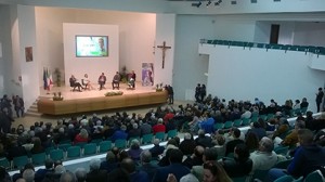 Mario Maiolo candidato al Parlamento Europeo - Incontro a Rende (Cosenza) Auditorium "Giovanni Paolo II" del 30 aprile 2014 - Sono intervenuti al dibattito moderato da Francesca Scrivano: Antonio De Tursni, Luigi Filice, Elisabetta Tripodi e lo stesso Mario Maiolo