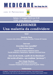locandina convegno alzheimer
