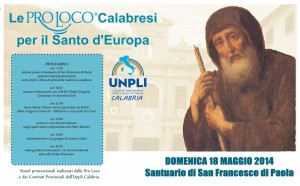 Pro Loco calabresi a Paola il 18 maggio 2014 - Le Pro Loco calabresi unite per San Francesco