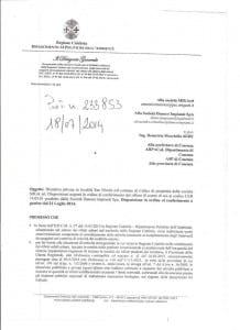 Ordinanza Dipartimento Politiche Ambiente Pag. 1 - Discarica di Celico, discarica della Calabria