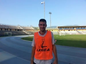 Il neo acquisto Tedeschi presente oggi al primo allenamento