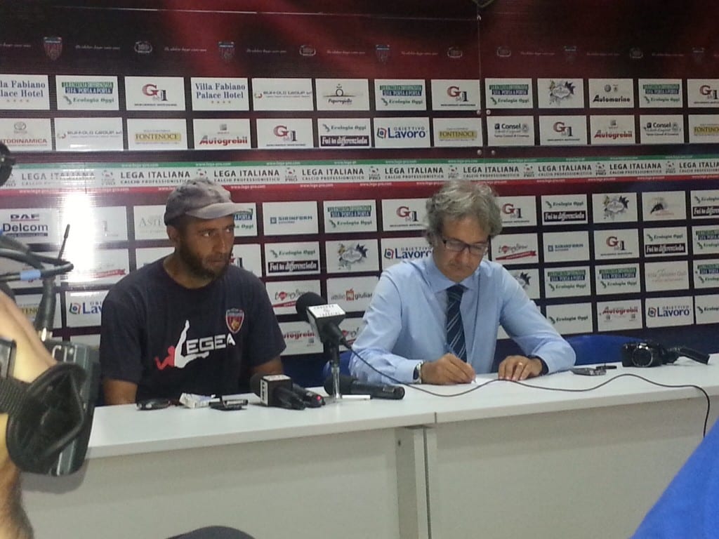 Mister Cappellacci con l'add.stampa Pasqua