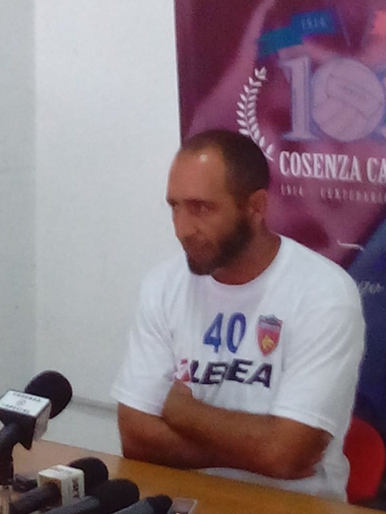 Roberto Cappellacci allenatore Cosenza calcio