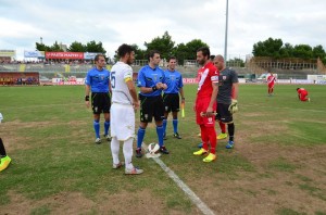 I due capitani prima del match foto Francesco Capacchione