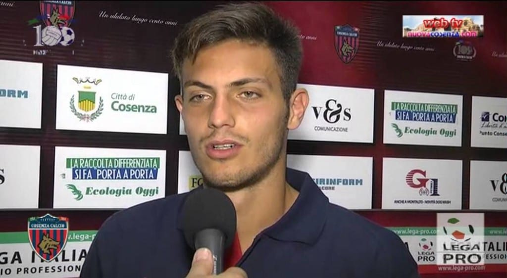 Edoardo Blondett difensore Cosenza calcio