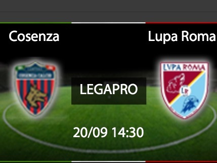Cosenza - Lupa Roma