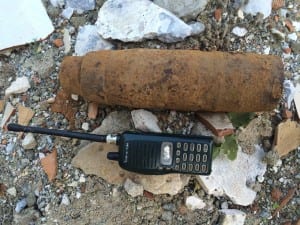 Residuati bellici rinvenuti a Reggio Calabria, artificieri al lavoro