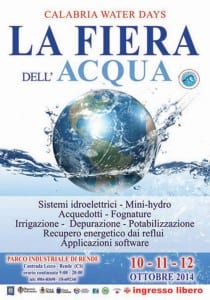 Calabria water day fiera acqua 2014 - Al Parco Industriale di Rende sono davvero tanti gli espositori per Calabria Expo Energia 2014 e Fiera dell'Acqua