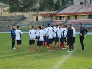 Primo allenamento diretto da Roselli Fouwww.ilcosenza.it