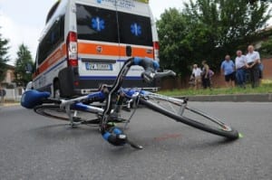 incidente ciclista