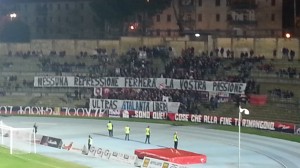 Curva sud Cosenza calcio