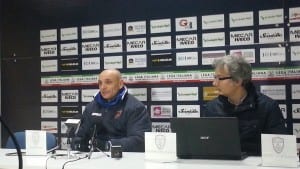 Mister Roselli in conferenza stampa