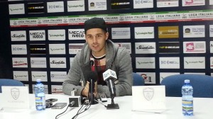 Emiliano Tortolano in conferenza stampa