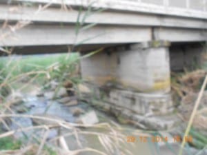 pile ponte sul torrente Torbido