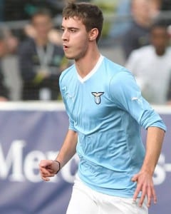 Serpieri quando era capitano della Lazio Primavera