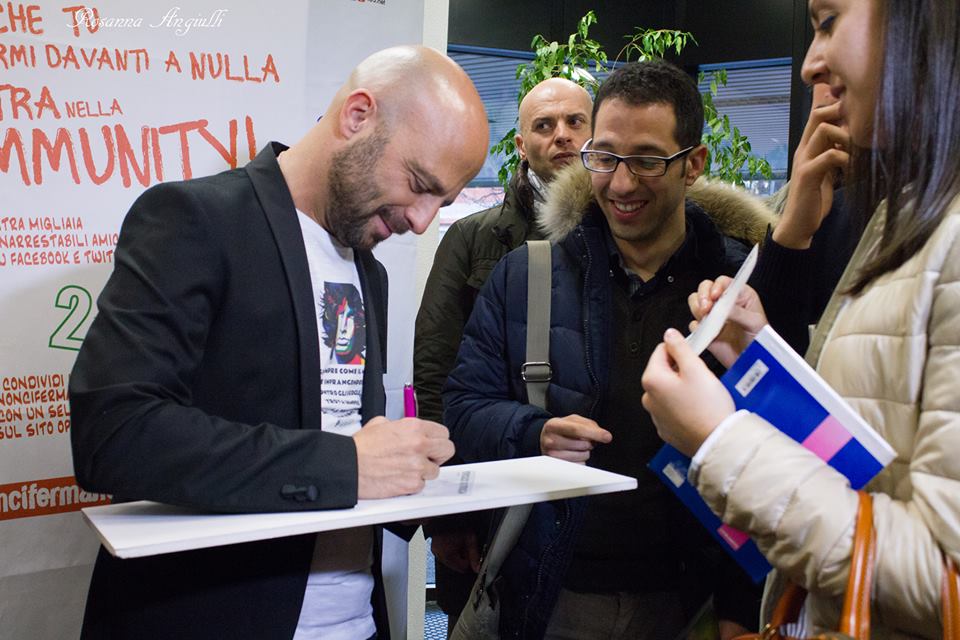 Luca Abete all'Unical il 16 01 2015