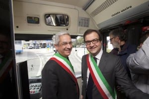 Marcello Manna e Mario Occhiuto inaugurano la Circolare Veloce Rossa