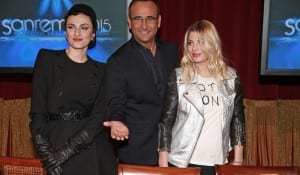 Festival di Sanremo 2015: Arisa, Carlo Conti, Emma Marrone