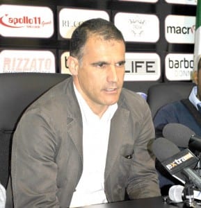 Stefano Sanderra allenatore del Catanzaro