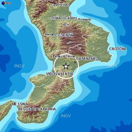 Terremoto Calabria