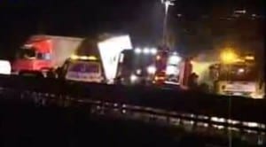 Maxi incidente sulla Salerno Reggio Calabria del 12/3/09