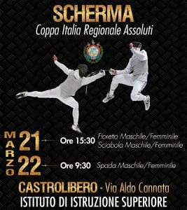 scherma locandina