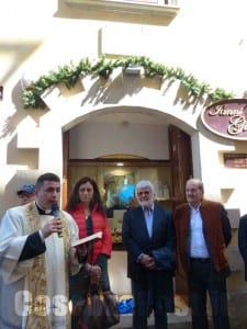 Centro storico Cosenza targa fiction Giuseppe Moscati 14