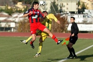 Roberto Occhiuzzi in azione di gioco