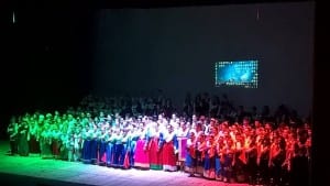 Manifestazione Arbereshe al teatro Rendano di Cosenza