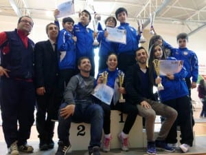 Scherma, assegnati i titoli regionali Under 14 della stagione 2014-2015