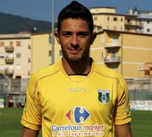 Il portiere Francesco Forte, nella prossima stagione potrebbe vestire la casacca rossoblù