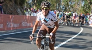 Domenico Pozzovivo ciclista dell'Ag2r La Mondoale