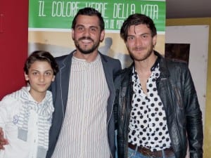 Pier Luigi Sposato con Francesco Maccarinelli e Mattia Serrago