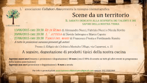 Rassegna cinematografica, presso l'associazione "collabori-Amo"