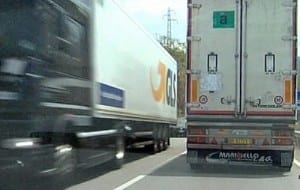 statale 18 traffico pesante