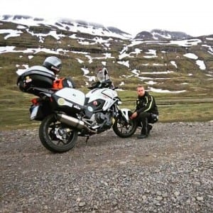 Gianclaudio Aiossa appena giunto in Islanda