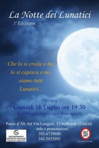 Decolla a Rende la 1a edizione de "la notte dei lunatici"