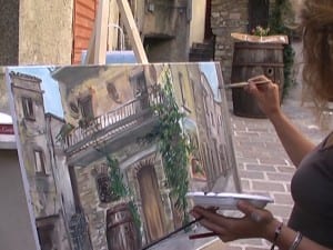 pittura estemporanea