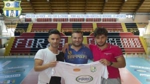 Corigliano Futsal, il ds Forace con i due nuovi acquisti: Tornatore e Trovato