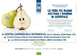 Abio Cosenza al Centro Commerciale Metropolis il 26 09 2015