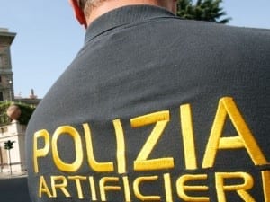 15 quintali di materiale esplodente, sequestrati dagli artificieri
