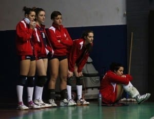 Le giocatrici della Volley Cosenza