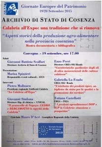 Calabria all'Expo: una tradizione che si rinnova