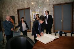 il Console Jean Paul Seytre, in visita alla città di Cosenza